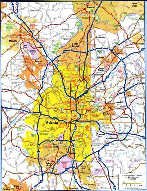 City Of Atlanta Map