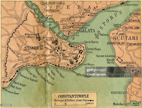 City Of Constantinople On Map