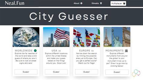 City Population Guesser