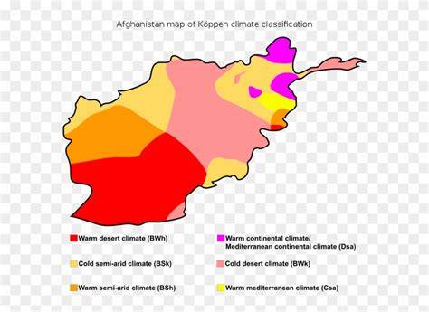 Climate Map Of Afghanistan