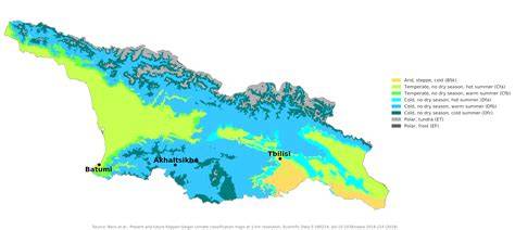 Climate Of Georgia Country