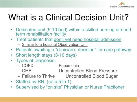 Clinical Decision Unit