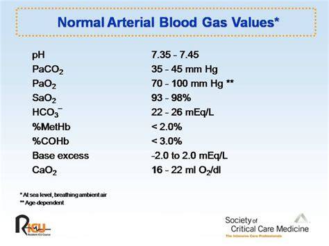 Co2 Blood Levels Normal