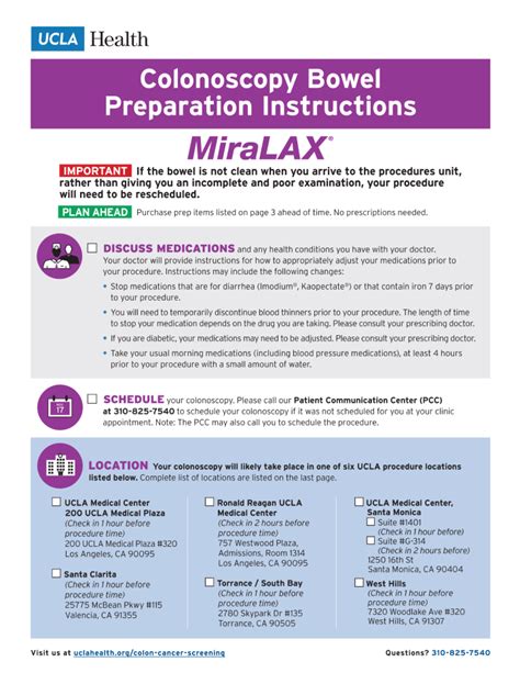 Colonoscopy Prep With Miralax