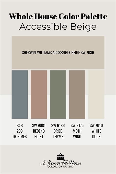 Color Palette For Accessible Beige