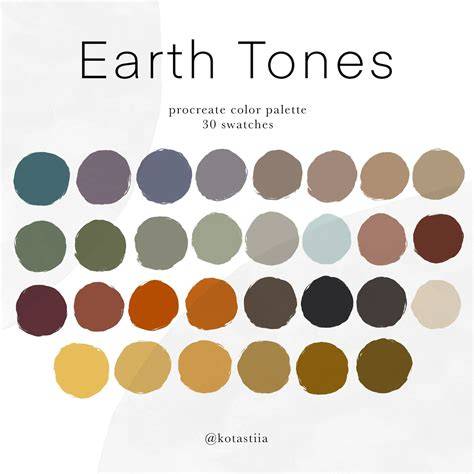 Color Palette For Earth Tones