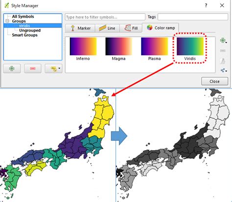 Color Palette For Qgis