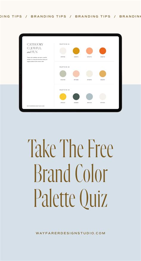 Color Palette For Quiz Website