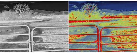 Color Palette For Thermal Scopes Images
