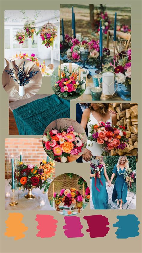 Color Palette For Wedding