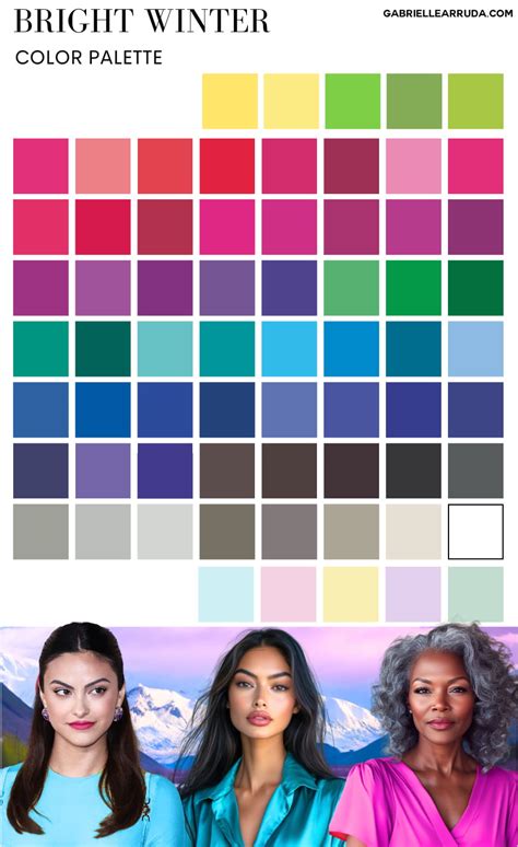 Color Palette For Winters