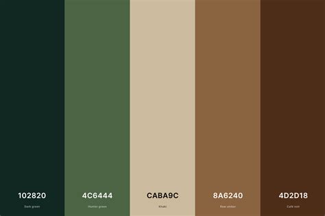 Color Palette Swatches
