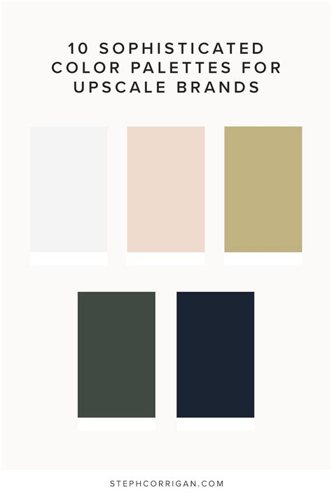 Color Palettes For Quality Brands