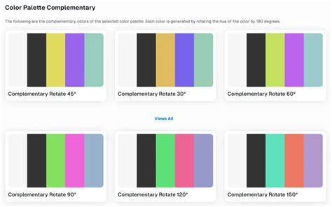 Complementary Color Palette Generator