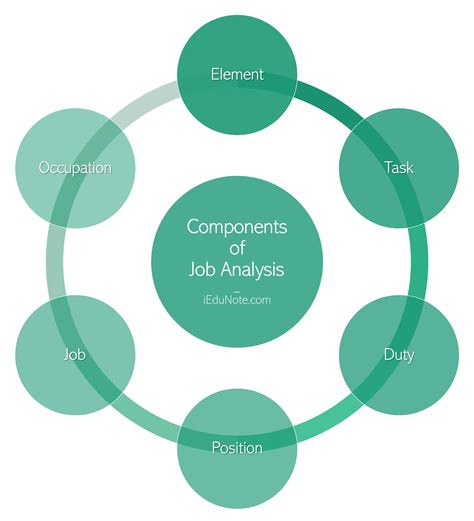 Components Of Job Analysis In Hrm