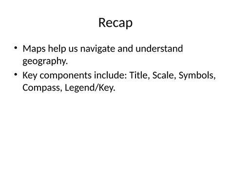 Components Of Map