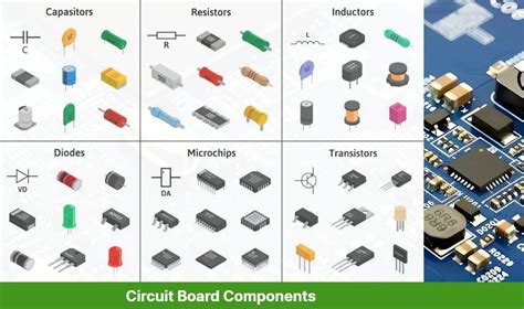 Components On A Circuit Board