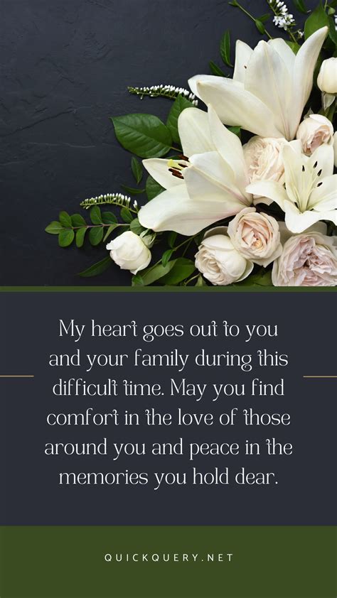 Condolence Short Message