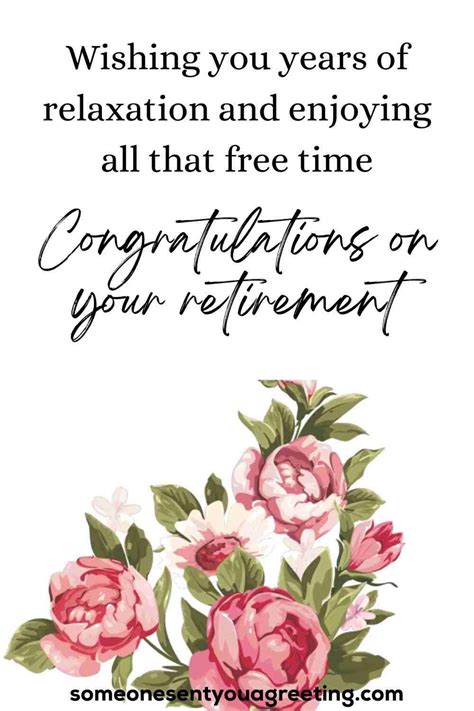 Congratulations On Your Retirement