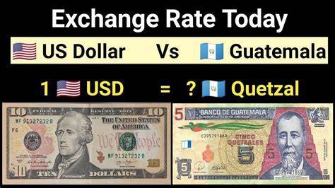 Conversion Of Quetzales To Dollars