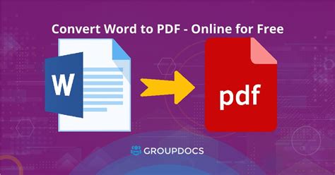 Conversion Of Word To Pdf Online Free