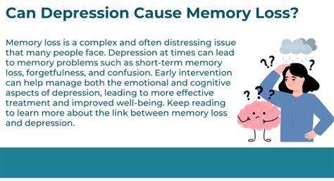 Could Depression Cause Memory Loss