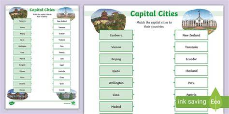 Country Capital Game