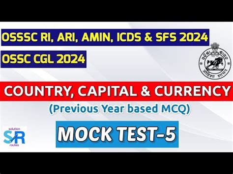 Country Currency Mock Test
