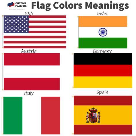 Country Flag Color Red And White