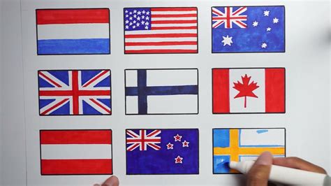 Country Flag Draw