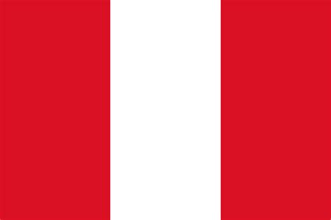 Country Flag Red And White Vertical Stripes