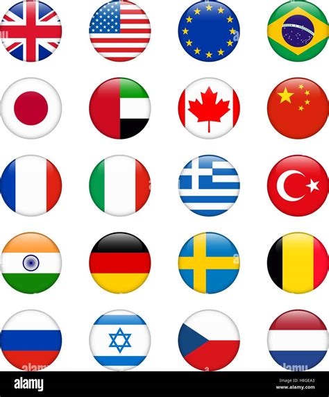 Country Flag Round