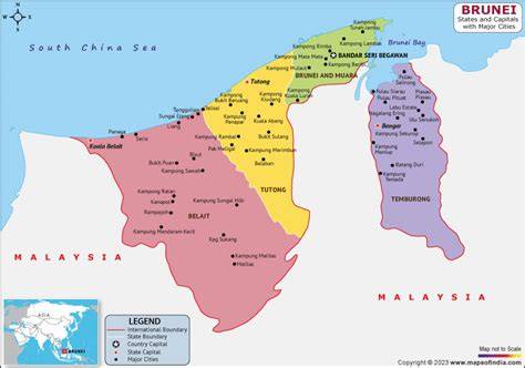 Country Map Brunei