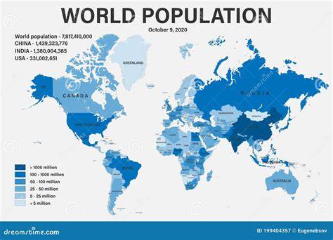 Country Map By Population