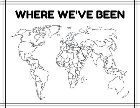 Country Map Fill In