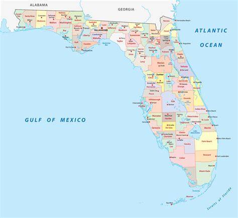 Country Map Florida
