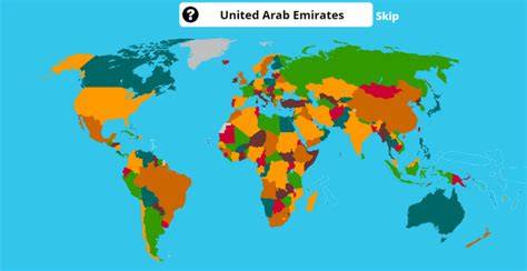 Country Map Games