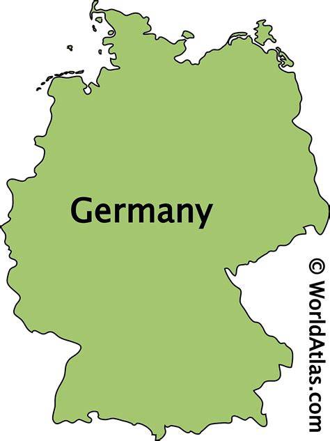 Country Map Germany