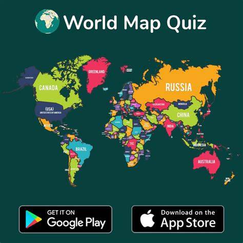 Country Map Location Quiz