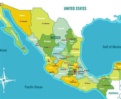 Country Map Mexico