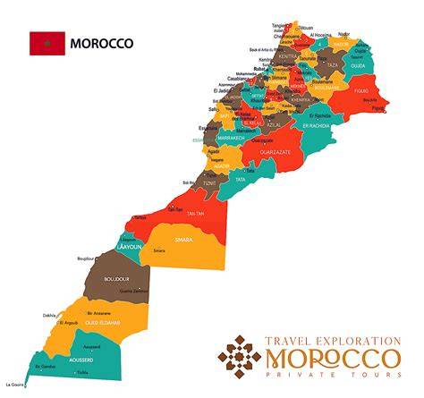 Country Map Morocco