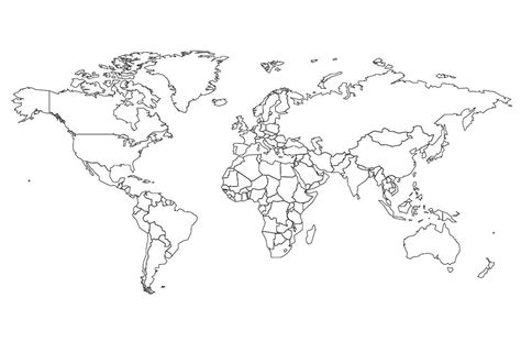 Country Map Outline