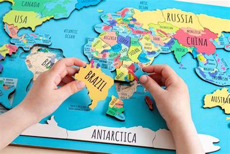 Country Map Puzzle