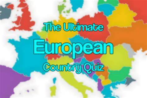 Country Map Quiz Europe
