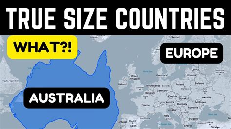 Country Map Size