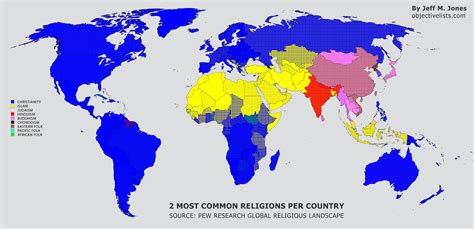 Country Wise Religion List