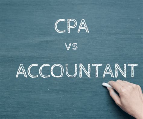 Cpa Vs Accountant