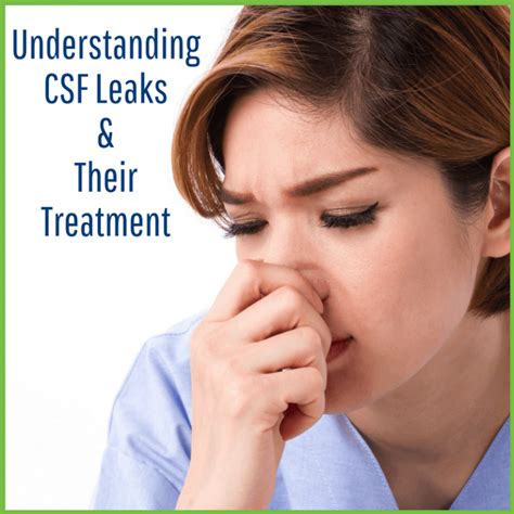 Csf Leaks From Nose