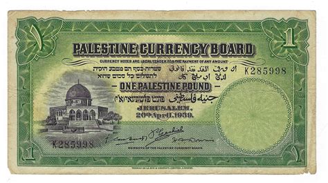 Currency Of Palestine