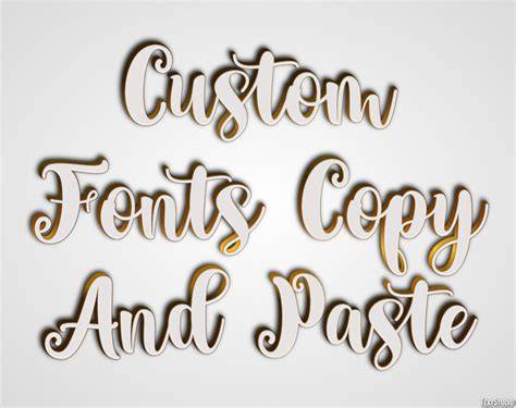 Custom Fonts